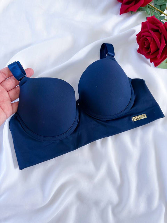 Sutiã Reforçado com Bojo - Alça Reforçada Microfibra