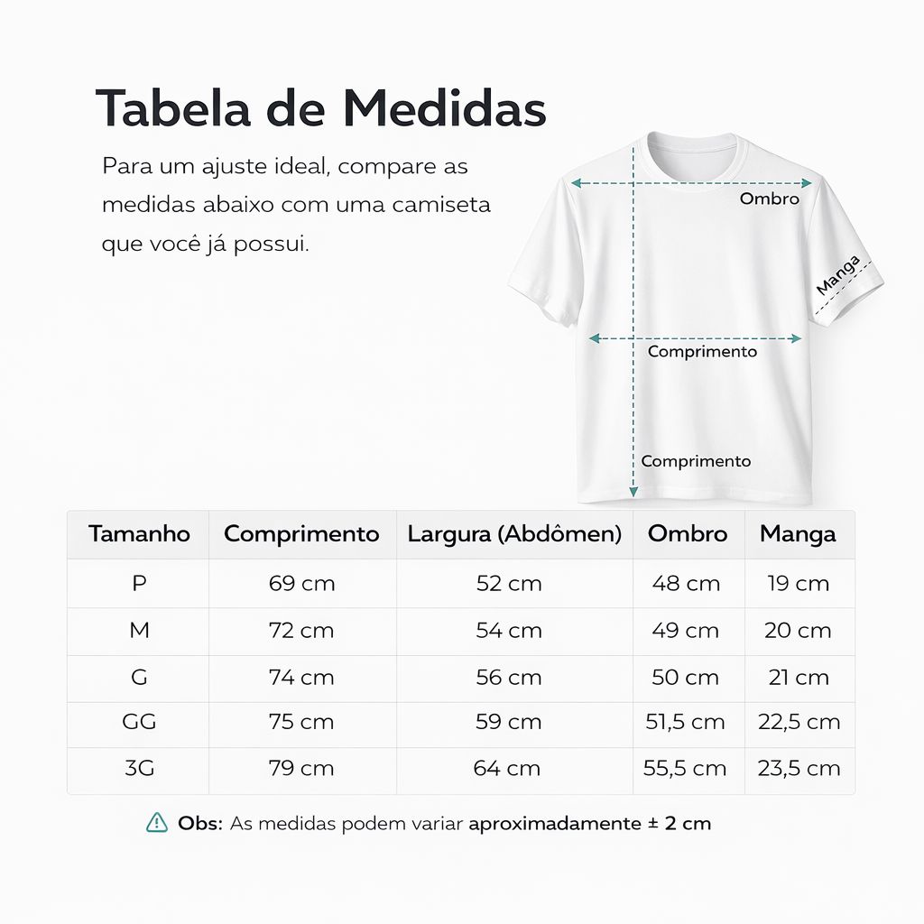 Camiseta Personalizada Registro do Bebê - 100% Algodão