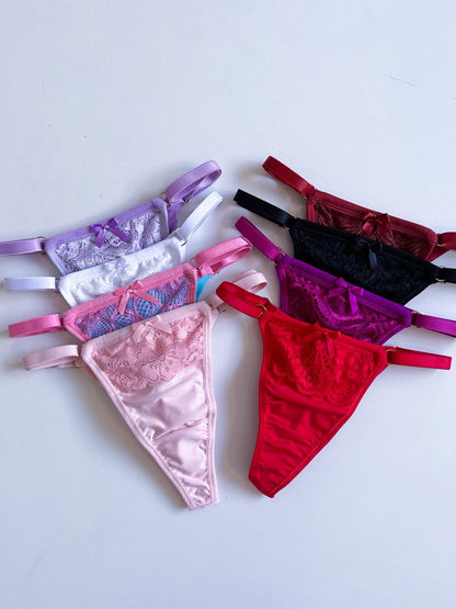 Calcinha Fio Duplo com Regulagem - Empina Bumbum