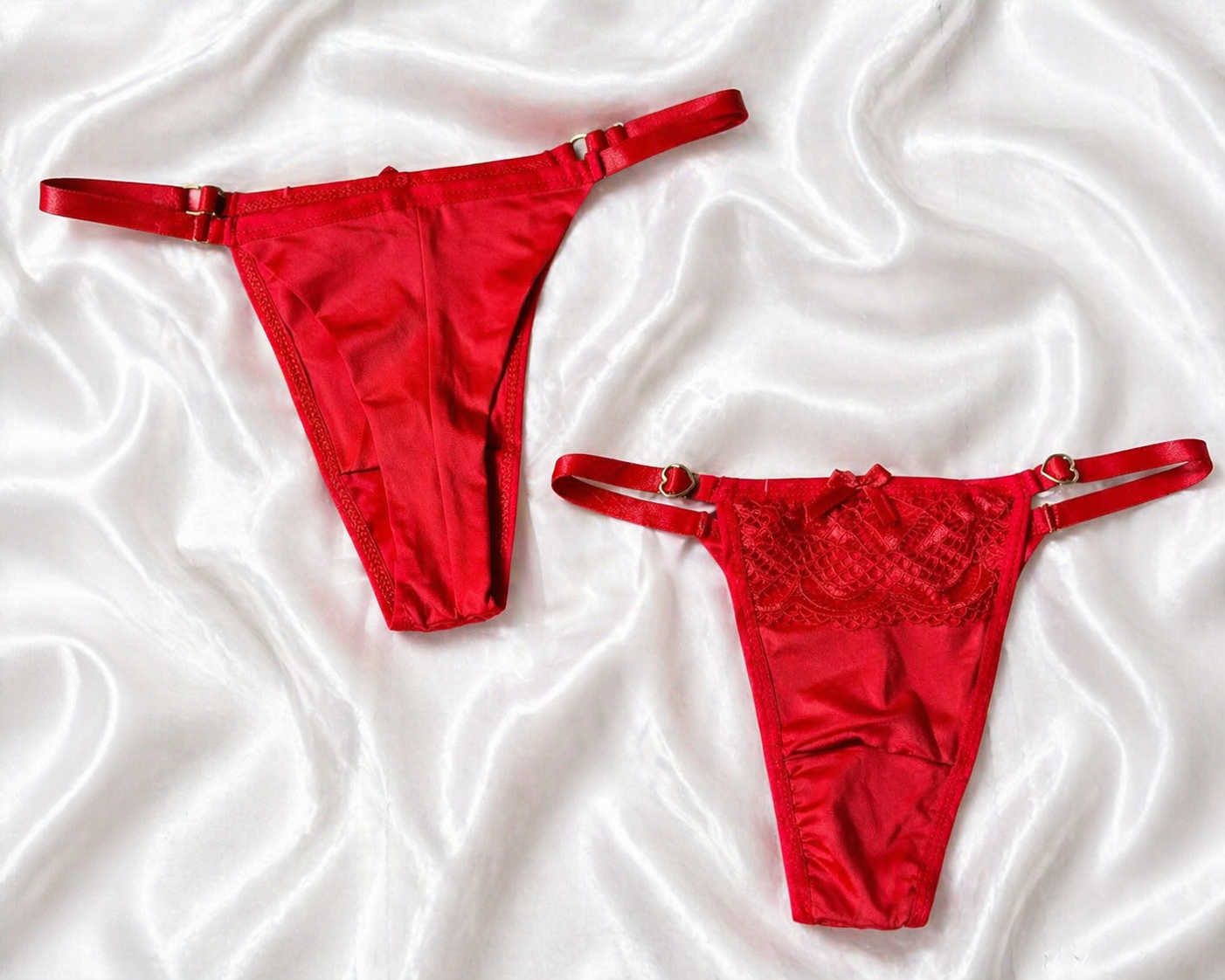 Calcinha Fio Duplo com Regulagem - Empina Bumbum