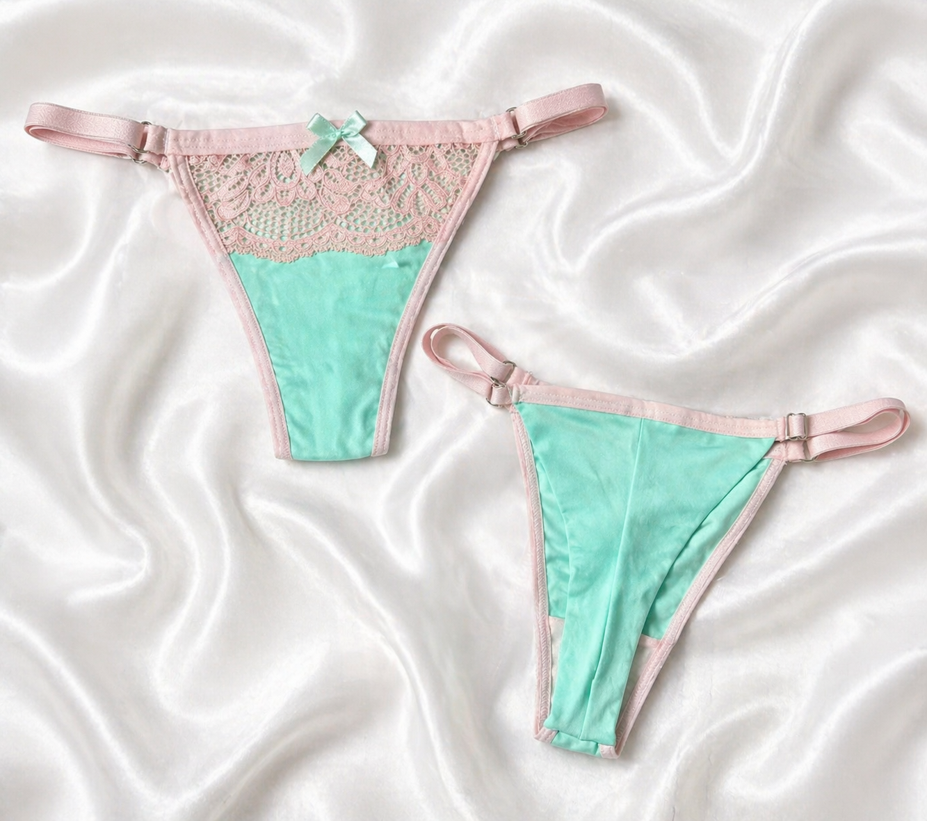 Calcinha Fio Duplo com Regulagem - Empina Bumbum