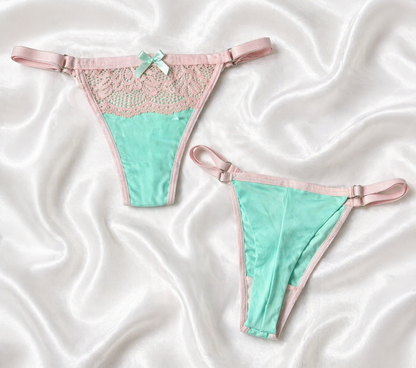 Calcinha Fio Duplo com Regulagem - Empina Bumbum