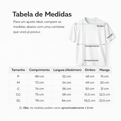 Camiseta Amor Infinito Personalizada - 100% Algodão