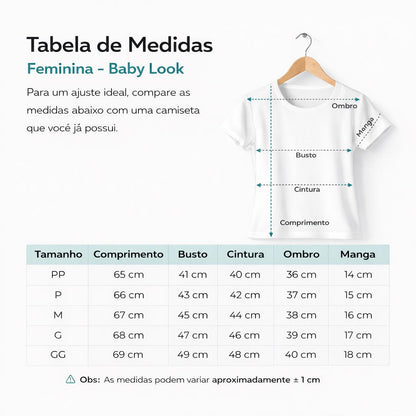 Camiseta Amor Infinito Personalizada - 100% Algodão